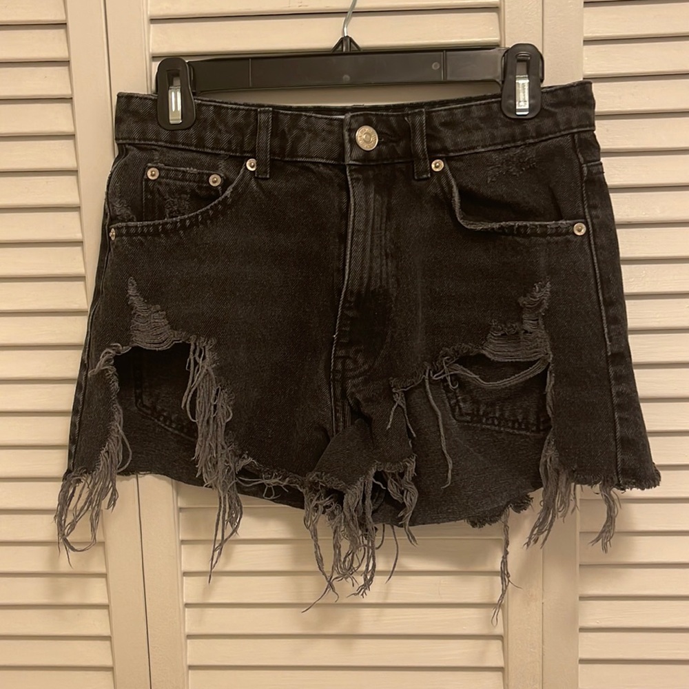 Zara denim shorts size 4 (S)